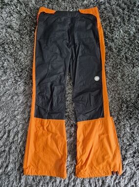 SIDESKID: Female Invasion Orange and Black Pants Size S